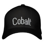 Casquette Brodée Cobalt (Devant)