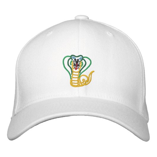 Casquette Brodée Cobra (Devant)