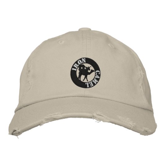 Casquette Brodée Coiffure en fer (Devant)