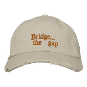 Casquette Brodée Combler l'écart