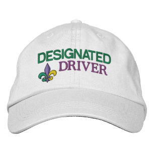 Casquette Brodée Conducteur désigné - Mardi Gras