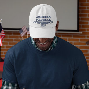 Casquette Brodée Conférence politique américaine