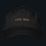 Casquette Brodée COOL MEN Printed Stylish Men Accessories-Hat Black<br><div class="desc">Make a bold statement with this “COOL MEN” custom embroidered black cap. Designed in the Alternative Apparel Basic Adjustable style, this one-size-fits-all hat offers a comfortable fit and clean, modern look. The premium embroidery adds a sharp, long-lasting finish that stands out effortlessly. Perfect for casual outings, streetwear styling, or gifting...</div>