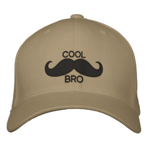 Casquette Brodée COOL Mustache BRO