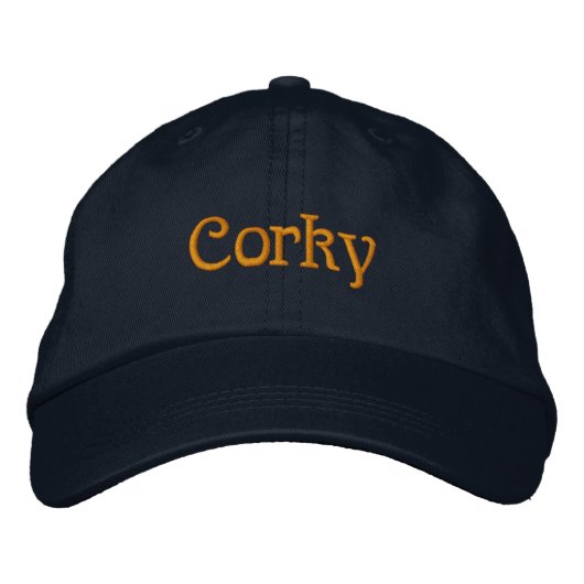Casquette Brodée Corky (Devant)