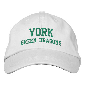Casquette Brodée Coton York Green Dragons