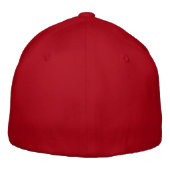 Casquette Brodée Couleur et Texte Personnalisés Rendre l'Amérique v (Dos)