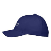 Casquette Brodée Couleur et texte personnalisés Rendre l'Europe bla (Gauche)