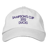 CASQUETTE BRODÉE COUPE DE SAMPSON 2012 DUCKS (Devant)