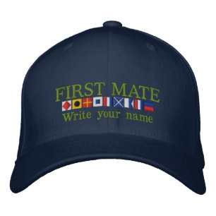 Casquette Brodée Coutume personnalisée vos drapeaux nautiques de
