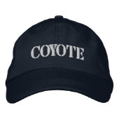 CASQUETTE BRODÉE COYOTE (Devant)