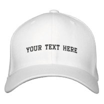 Casquette Brodée Create Your Own Embroidered Basic Flexfit Wool Cap