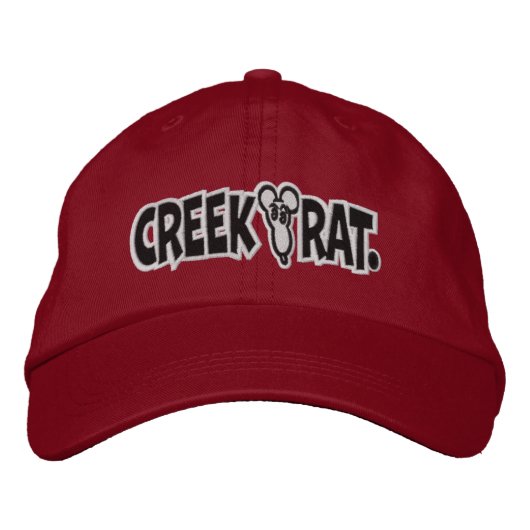 Casquette Brodée Creek Rat | Creekrat Cartoons Ball Cap (Devant)
