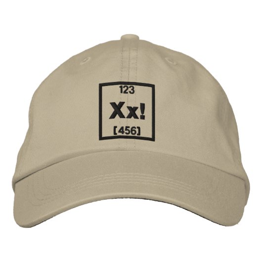 Casquette Brodée Créez votre propre élément de broderie (Devant)
