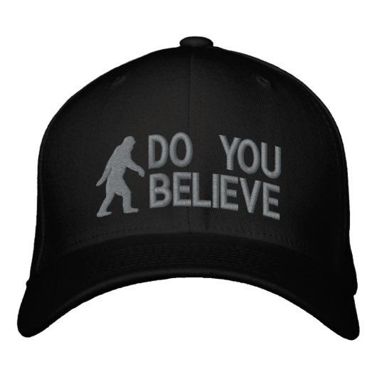 Casquette Brodée Crois-tu *grand logo bigfoot" ? (Devant)