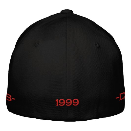 Casquette Brodée Custom Baseball Cap (Dos)
