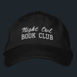 Casquette Brodée Custom Book Club Name<br><div class="desc">Show off your love of reading (and your favorite reading crew) with this custom embroidered book club hat! Personalized with your book club name or any custom text, this hat is the perfect blend of cozy, casual, and bookish style. Use Zazzle’s easy design tools to choose your preferred fonts and...</div>
