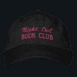 Casquette Brodée Custom Book Club Name<br><div class="desc">Show off your love of reading (and your favorite reading crew) with this custom embroidered book club hat! Personalized with your book club name or any custom text, this hat is the perfect blend of cozy, casual, and bookish style. Use Zazzle’s easy design tools to choose your preferred fonts and...</div>