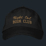 Casquette Brodée Custom Book Club Name<br><div class="desc">Show off your love of reading (and your favorite reading crew) with this custom embroidered book club hat! Personalized with your book club name or any custom text, this hat is the perfect blend of cozy, casual, and bookish style. Use Zazzle’s easy design tools to choose your preferred fonts and...</div>