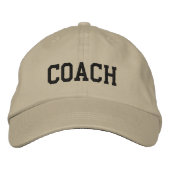 Casquette Brodée Custom Coach Gift (Devant)