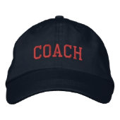 Casquette Brodée Custom Coach Gift (Devant)