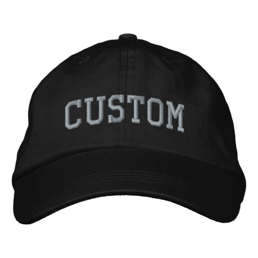 Casquette Brodée Custom Word Text Her Personalized Gift for him (Devant)