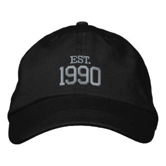 Casquette Brodée Custom Year / Date Commemorative