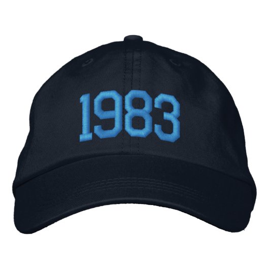 Casquette Brodée Custom Year Vintage Milestone Birthday Gift (Devant)