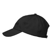 Casquette Brodée cyberPunk - Noir sur noir (Gauche)