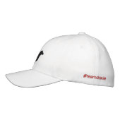 Casquette Brodée Dachshund Silhouette Wiener Dog Custom Doxie (Gauche)