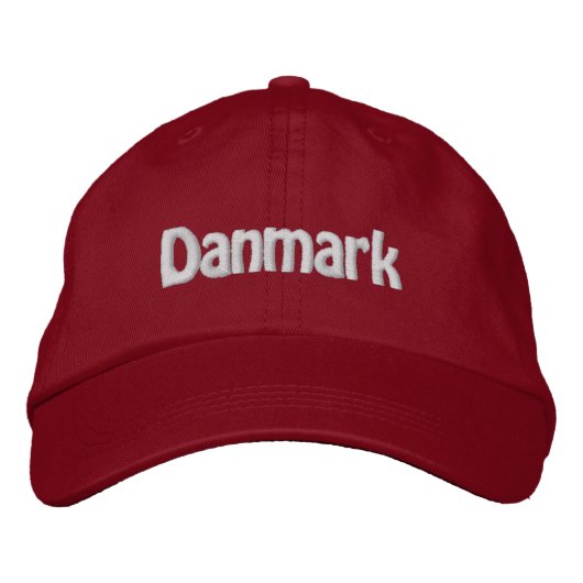 Casquette Brodée Danmark (Devant)