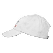 Casquette brodée de fouet de pâtissier (Gauche)