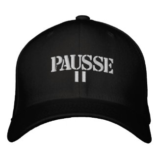Casquette brodée de sport de hockey, casquette, ch