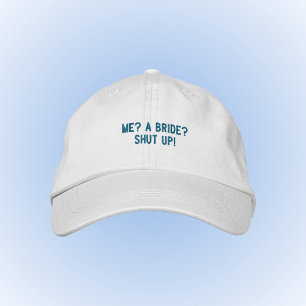 Casquette Brodée Début des années 2000 y2k Princess Funny Bride Cas