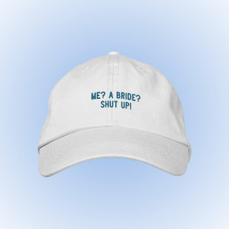 Casquette Brodée Début des années 2000 y2k Princess Funny Bride Cas