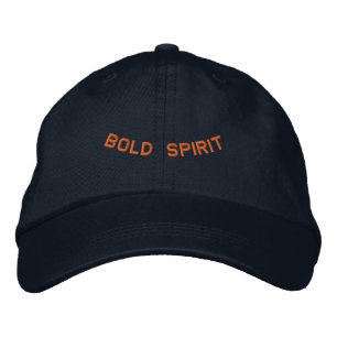 Casquette Brodée Déclaration d'esprit audacieux - Chapeau pour ceux