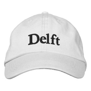 Casquette Brodée Delft Embroidered Baseball Cap