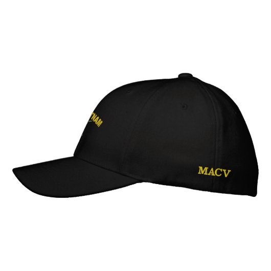 Casquette Brodée Demande spéciale de MACV (Gauche)