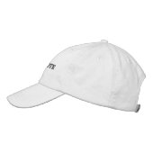 Casquette Brodée Devis personnalisé simple (Gauche)