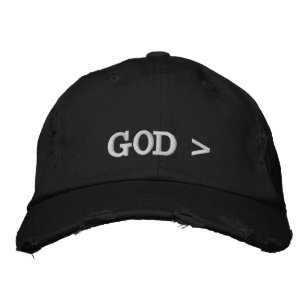 Casquette Brodée Dieu > Dieu est plus grand que....Tout chapeau.