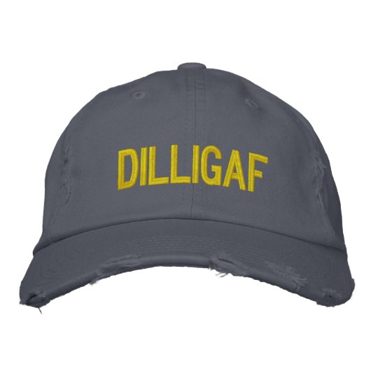 CASQUETTE BRODÉE DILLIGAF (Devant)