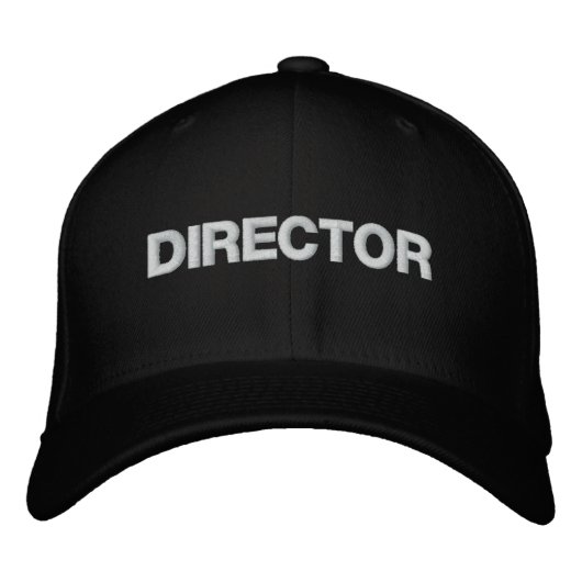 CASQUETTE BRODÉE DIRECTEUR (Devant)