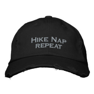 Casquette Brodée Discours amusant - Hike Nap Répéter