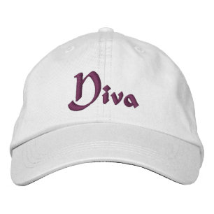 Casquette Brodée Diva drôle