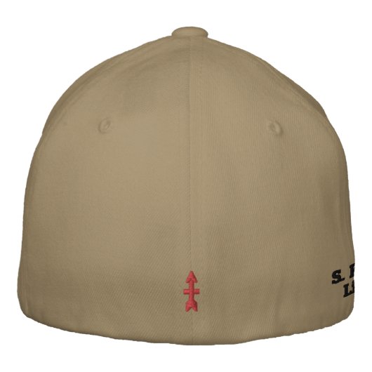 Casquette Brodée division flèche rouge (Dos)