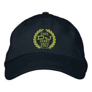 Casquette Brodée DJ Classic Laurels pour personnaliser l'année de l