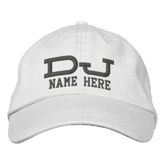 Casquette Brodée DJ personnalisé