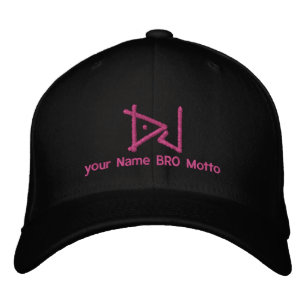Casquette Brodée DJ Personnalizable Cap Your Own Text Bro & Babe