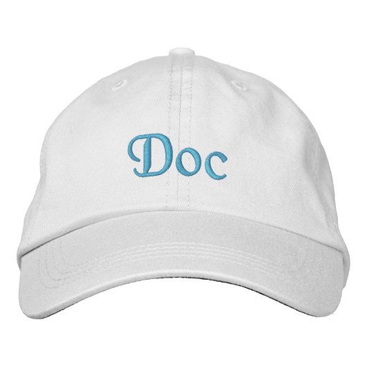 Casquette Brodée Doc (Devant)