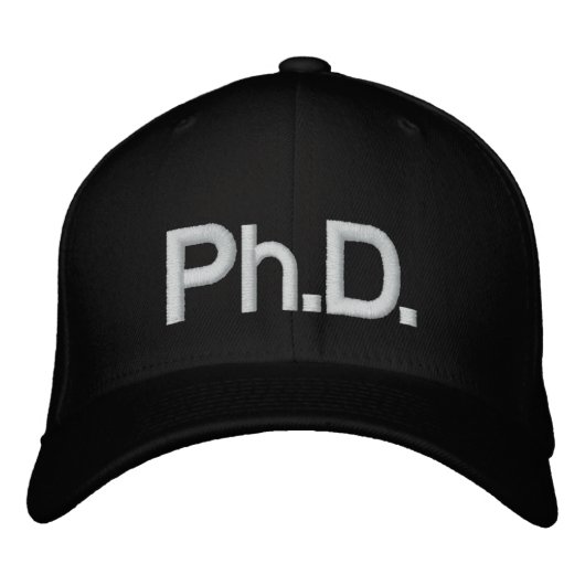 Casquette Brodée Doctorat (Devant)